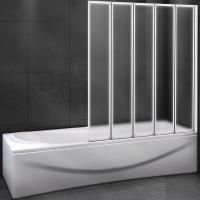 Шторка на ванну.        RELAX-V-5-120/140-P-Bi-R 1200х1400 Cezares