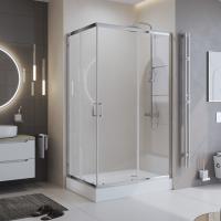 Душевой уголок прямоугольный UNO-195-AH-2-120/100-C-Cr 1200x1000x1950 BelBagno