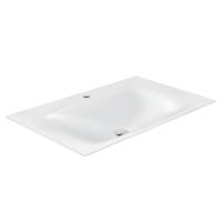 Раковина из искусственного камня  для серии Fine VCB-1F800W 805х500х140 цвет белый Vincea